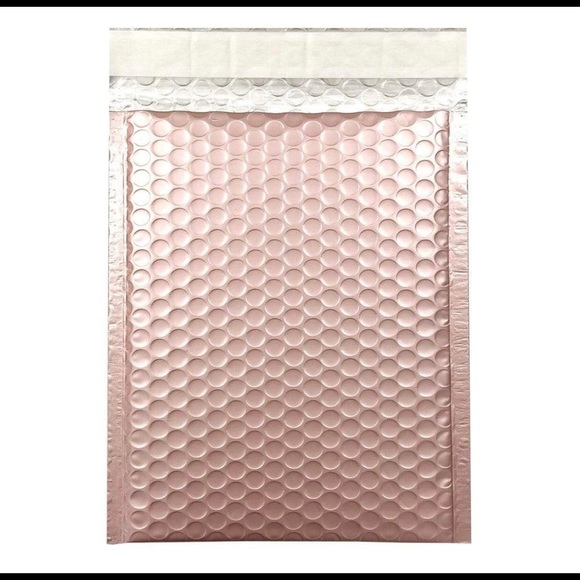 Matte Rose Gold Bubble Mailers 20 Piece 6x10 - Picture 3 of 7